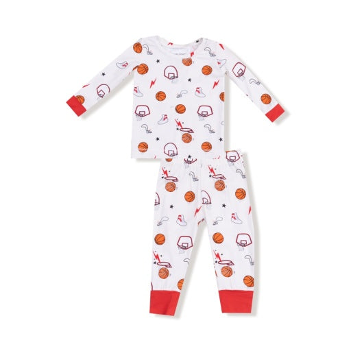 Basketball Uni- Red Loungewear Set