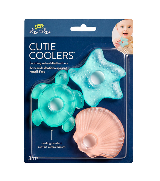 Cutie Coolers -Seaside Water Filled Teethers - 3 pack