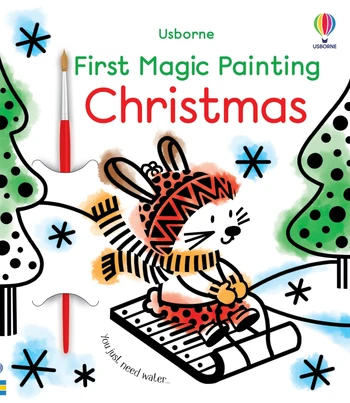 First Magic Painting Christmas Activity Book