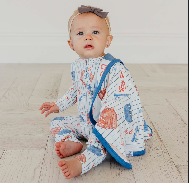THREE-LAYER Single SECURITY BLANKET SET - ALL STAR