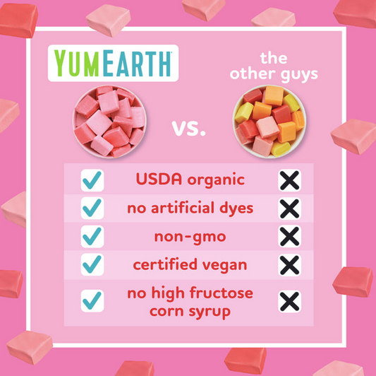 YumEarth Organic Fruity Red Chewys 5 oz.