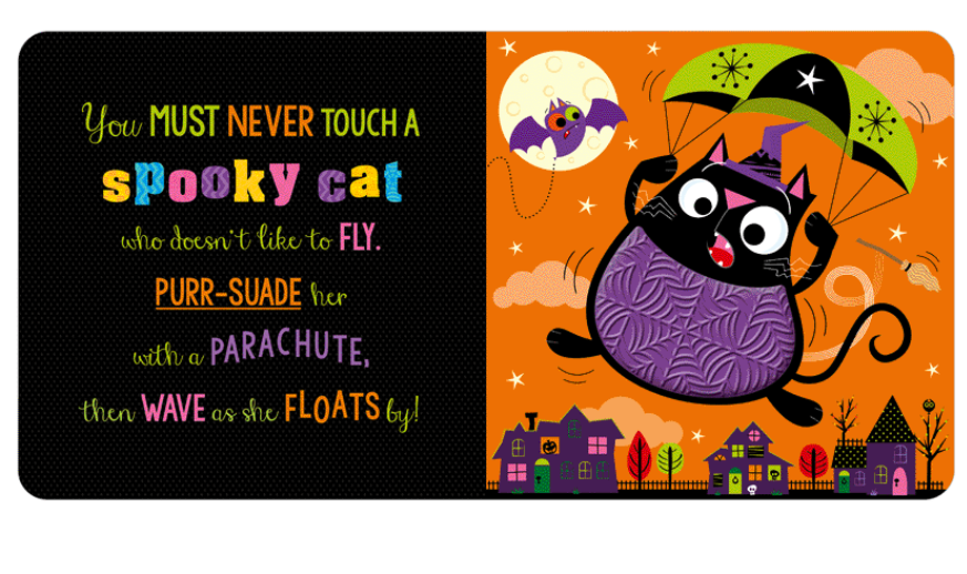 Never Touch a Spooky Ghost! Book