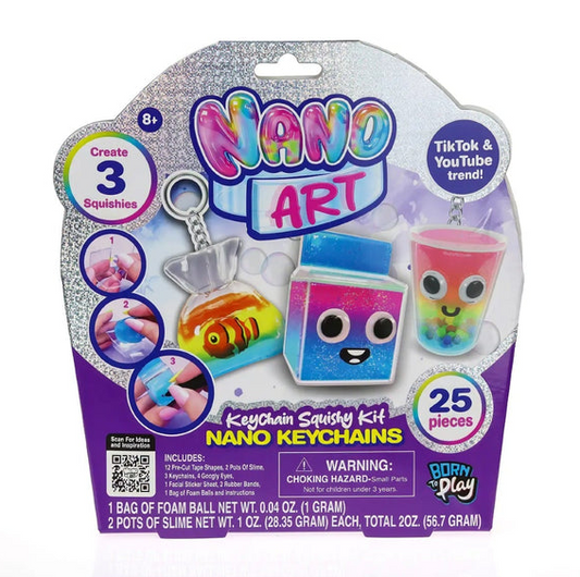 Nano Art Keychain Squishy Kit