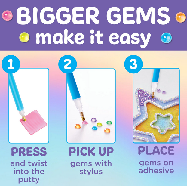 Bubble Gems Super Sticker Star