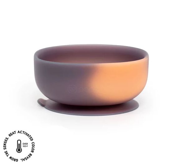 * Color Changing Suction Bowl: Light Moon & Sea Salt