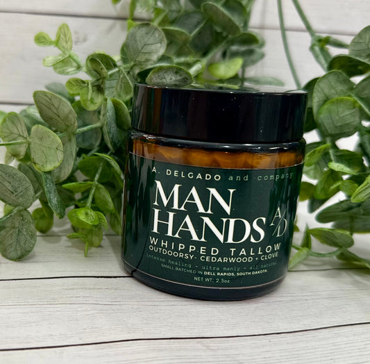 MAN HANDS - OUTDOORSY TALLOW