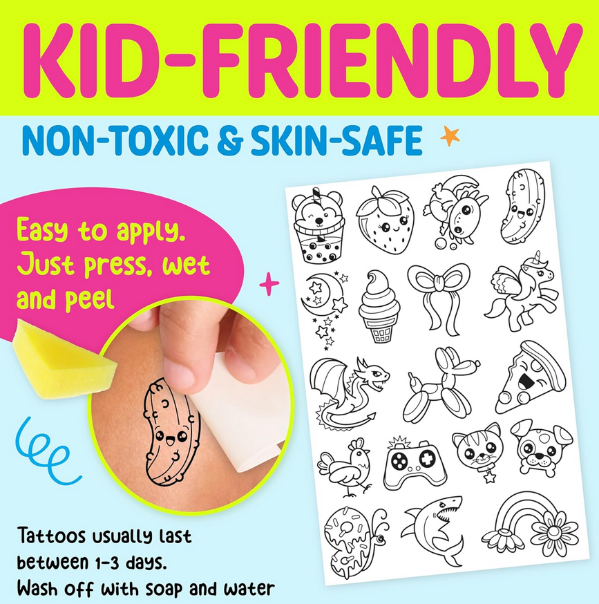 Color In Neon Tattoos