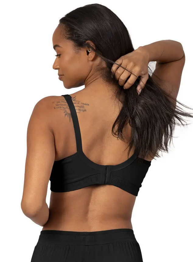Kindred Bravely - Signature Sublime Contour Pumping / Nursing Bra (Black)