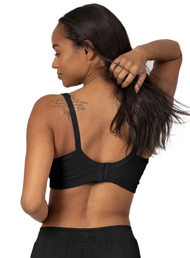 Sublime Contour Hands-Free Pumping &amp; Nursing Bra - Black