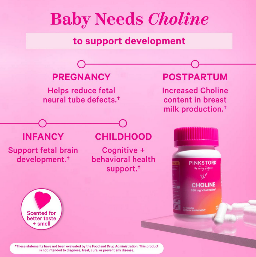 Pink Stork Choline
