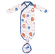 NEWBORN KNOTTED GOWN - ALL STAR