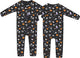 *Halloween Skeleton Buddies - Glow in the Dark - Convertible Romper