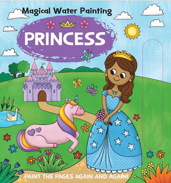 Magical Reusable Water Painting: Princess