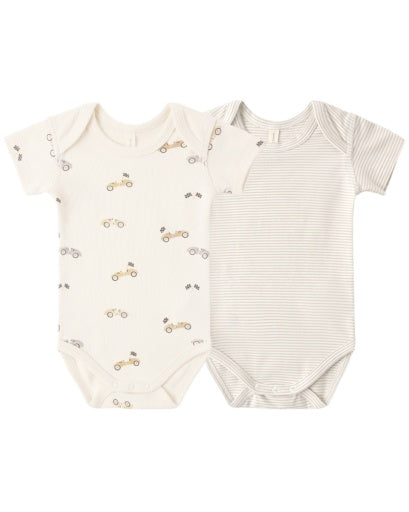 SHORT SLEEVE BODYSUIT PACK RACE CAR