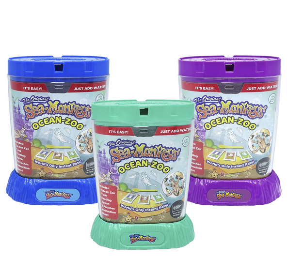 SEA-MONKEY OCEAN ZOO 12 PCS