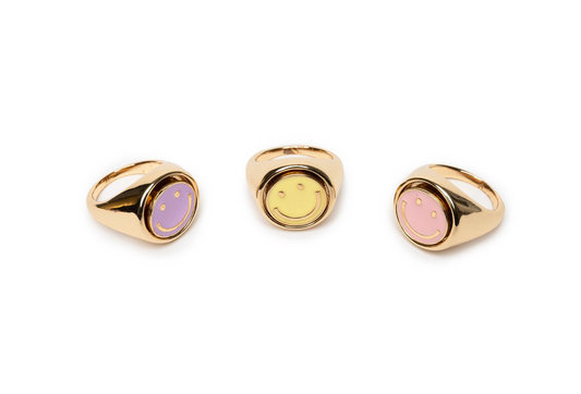 *All Smiles Spinner Rings 24pcs, Assorted