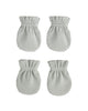 NO SCRATCH MITTENS SET SAGE MICRO STRIPE, SAGE SAGE