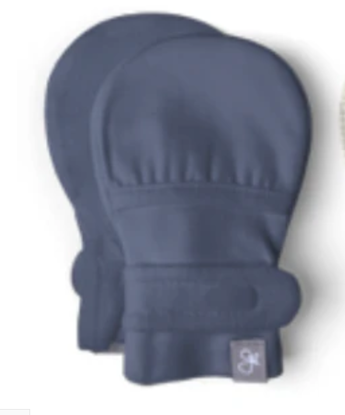 GoumiKids Mitts Indigo 0-3