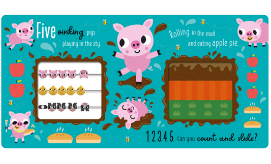 COUNT AND SLIDE FARMYARD FRIENDS