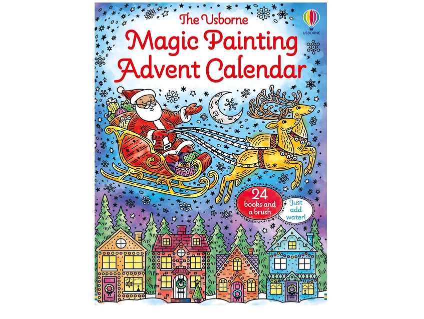 Magic Painting Advent Calendar Book