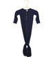*Hayden Ribbed Knotted Gown - NB-3M