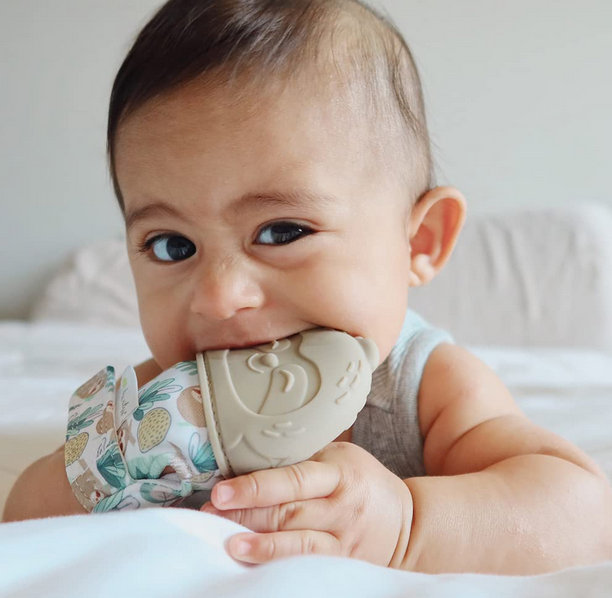 Sloth - Silicone Teething Mitt