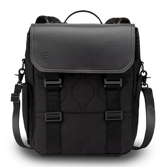 Willow Diaper Bag: Forest Black