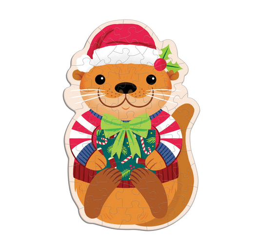 Puzzle 48 Mini Scratch Sniff Cinnamon Otter