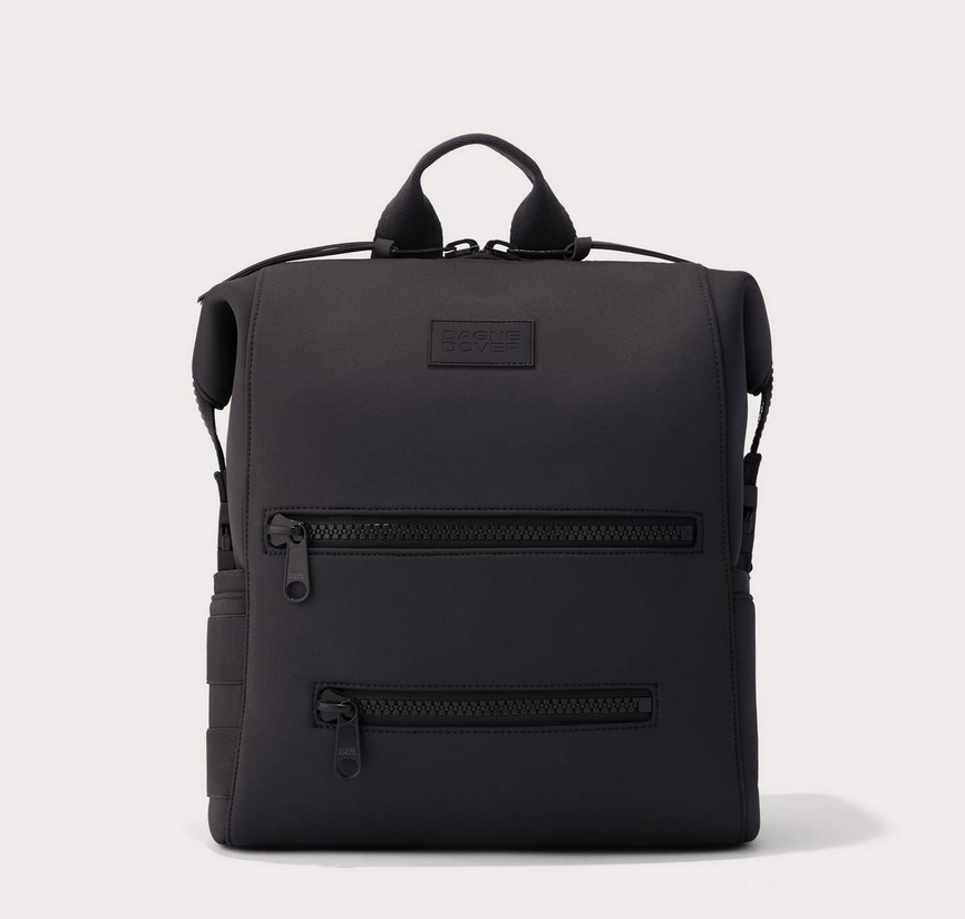 Indi Diaper Backpack in Onyx, Medium