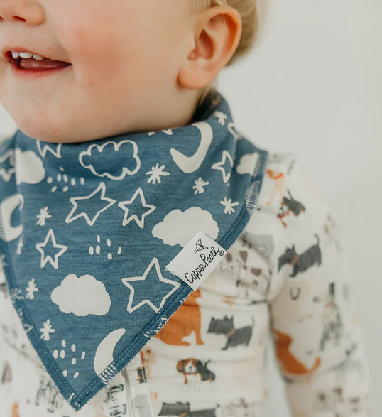 Rufus Single Bandana Bib By Copper Pearl