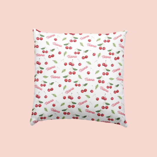 Sugar + Maple Custom Pillow | Very Cherry