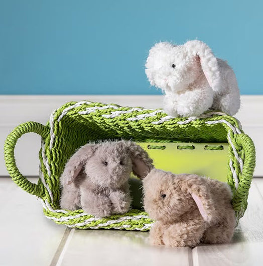 Whiskers Plush Bunny White