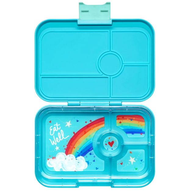 Yumbox - Bento Lunch Box -Tapas Antibes Blue Rainbow