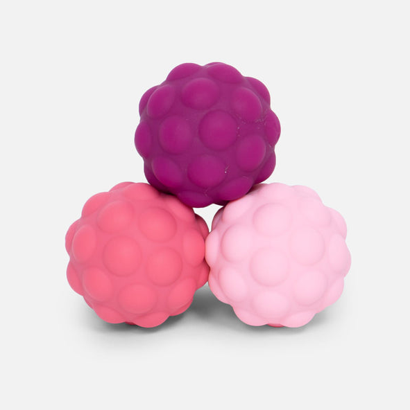 Speks Odds Soft Silicone Fidget Magnets -Purple Bumps