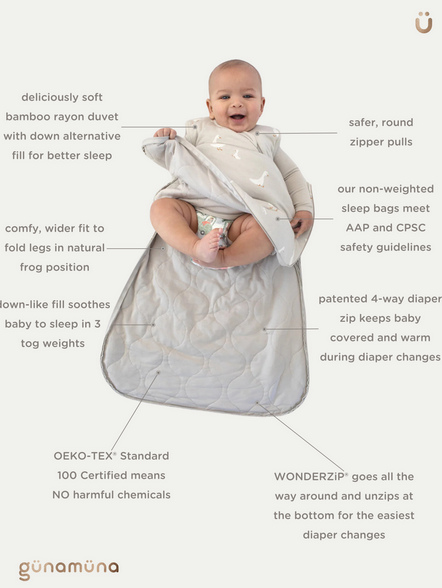 günamüna Sleep Bag 1.0 - Blossom