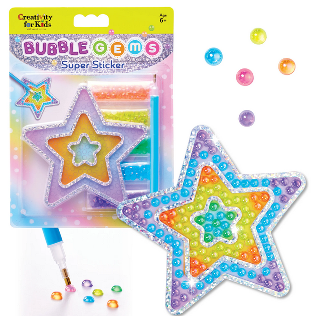 Bubble Gems Super Sticker Star