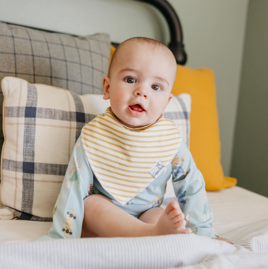 Autumn Single Bandana Bib By Copper Pearl