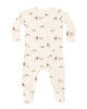 BAMBOO ZIP FOOTIE FOREST FRIENDS