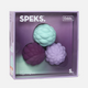 Speks Odds Soft Silicone Fidget Magnets - Purple Puffs