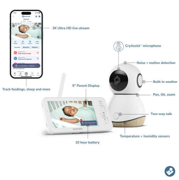 MAXI-COSI See Pro 360° Baby Monitor