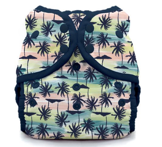 Duo Reusable Swim Diaper  - Palm Paradise