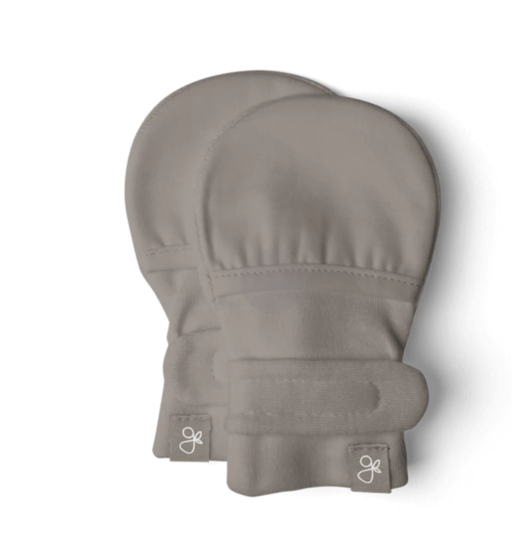 GoumiKids Mitts Pewter 0-3