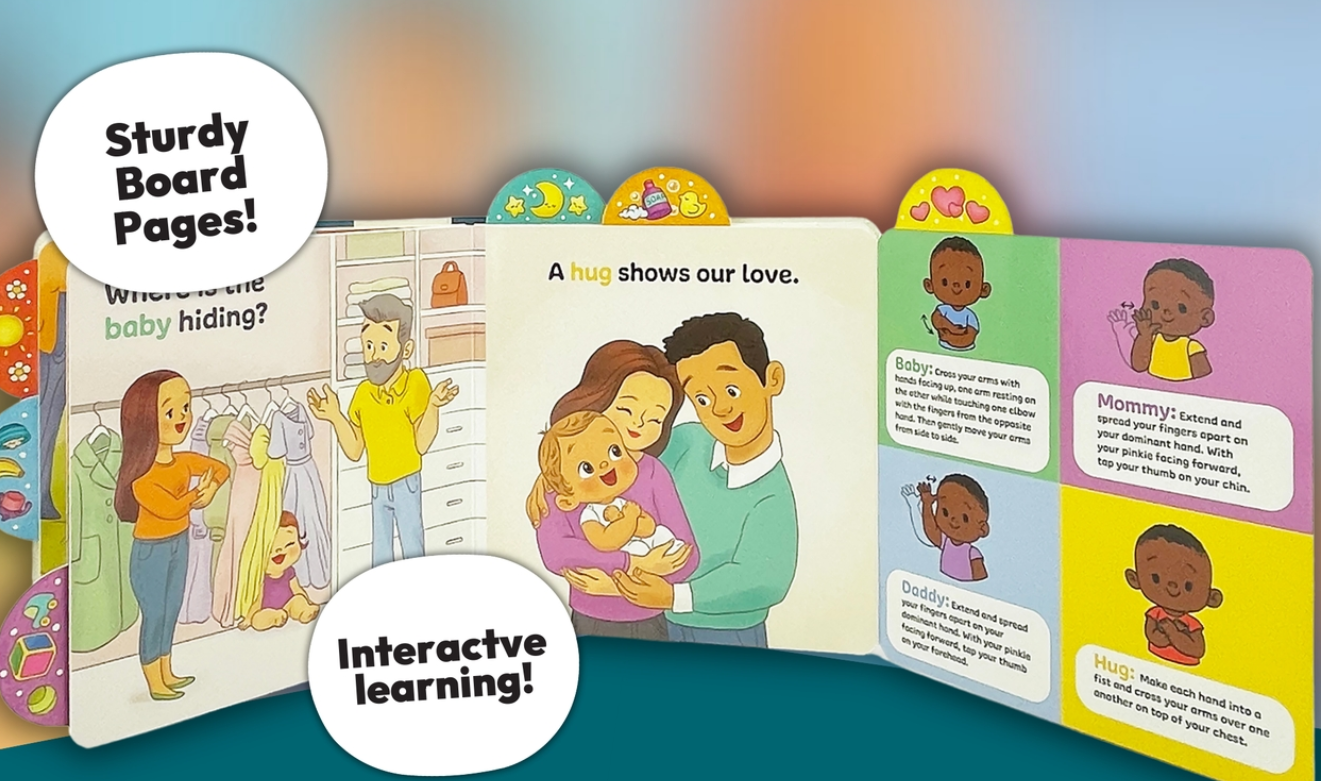 Ready To Sign: Baby Signs Sign Language Board Book