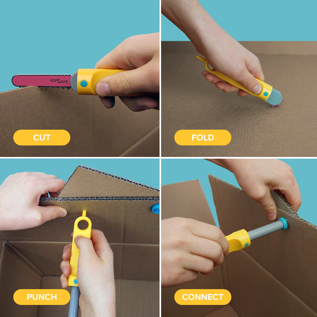 Makedo -Discover Cardboard Box Construction Kit