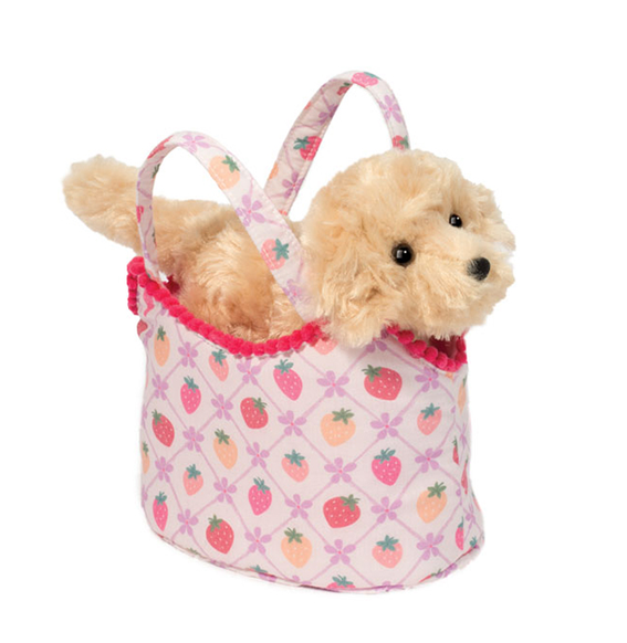 Berry Sweet Sassy Sak w/ Golden Retriever