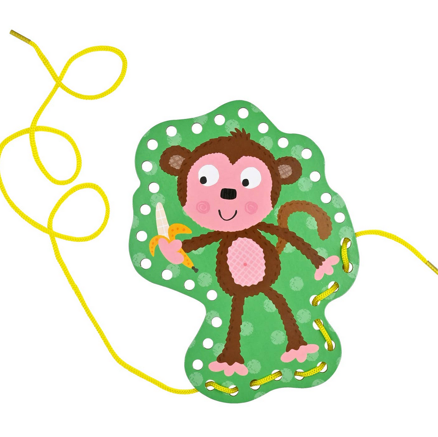 Animals Lacing Cards