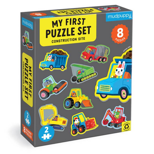 Construction Site 2 Piece My First Puzzles