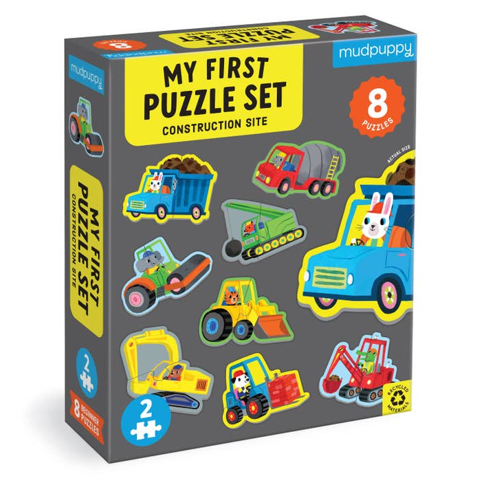 Construction Site 2 Piece My First Puzzles