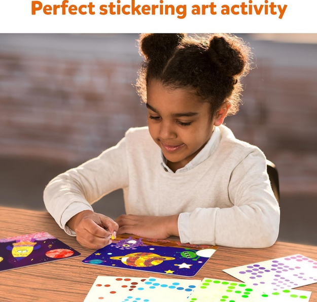 Dot It Space Sticker Activity