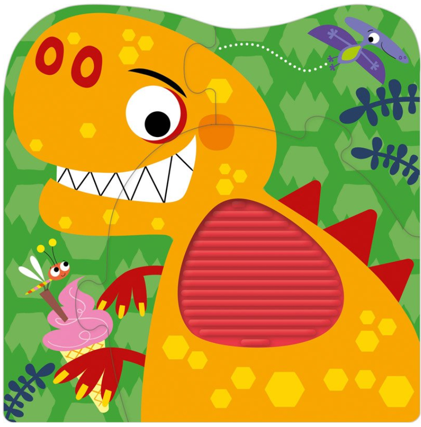 NEVER TOUCH A DINOSAUR JIGSAW PUZZLE SET